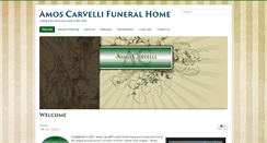 Desktop Screenshot of amoscarvelli.com