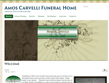 Tablet Screenshot of amoscarvelli.com